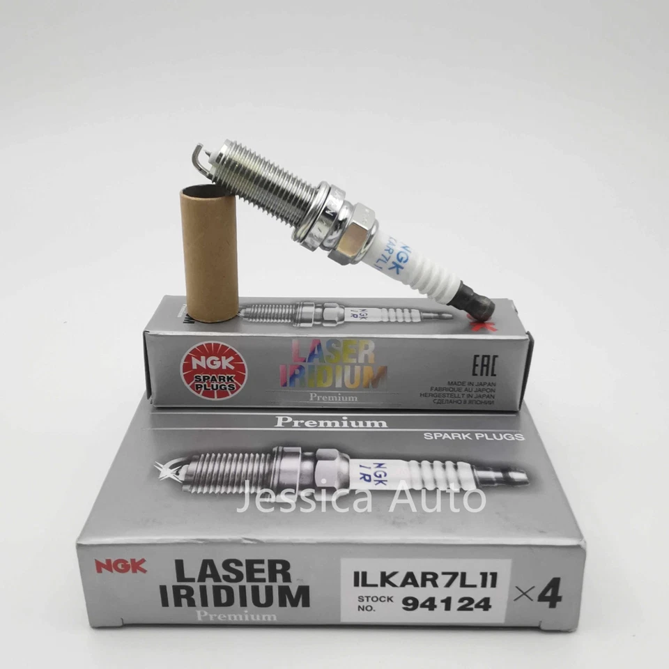 Juego de 4 bujías láser iridio para Mazda CX-30 CX-5 NGK 94124 ILKAR7L11 Foto 1 de 1
