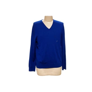Express Blue Wool Pullover Sweater - Men's L - Picture 1 of 4