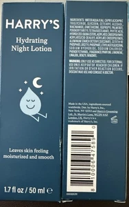 Harry’s Lozione Notte Idratante 1,7 fl oz (Confezione da 2, Nuovo) - Foto 1 di 1