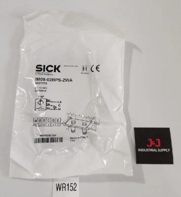 *NEW FACTORY SEALED* Sick IM08-02BPS-ZWA Inductive Proximity Sensor + Warranty!  - Image 1 of 4