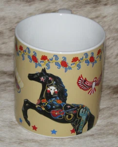 TRAIL OF PAINTED PONIES Bonanza~13 oz. Mug~Ceramic~New~Giftbox~Cowboy~ - Picture 1 of 5