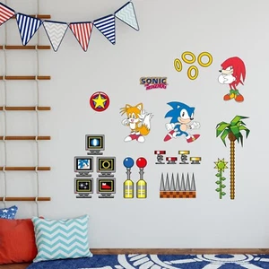 Sonic The Hedgehog Wandsticker - Sonic Classic Set Wandbild - Bild 1 von 6