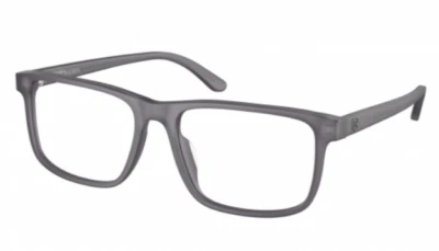Ralph Lauren Eyeglasses RL 6225U  5965 Matte Transparent Grey Frame 54-17-145 - Image 1 of 4