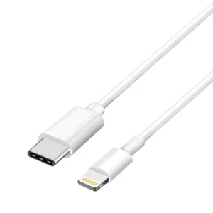 Cable cargador sincronización de datos certificado USB-C a Lightning MFI para iPhone 11 12 13 14 - Imagen 1 de 1