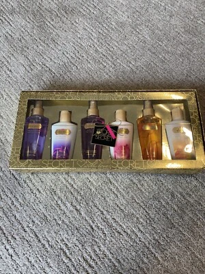 Victorias SECRET Vtg AMBER ROMANCE LOVE SPELL Pure Seduction Large Gift Set - Image 1 of 4