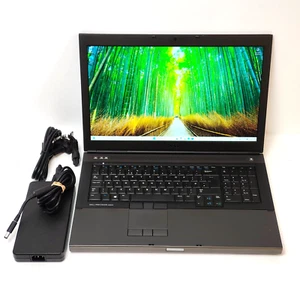 Laptop para juegos Dell Precision 17.3" FHD CAD, i7 16GB RAM 256GB Quadro K3100 M6800 - Imagen 1 de 10