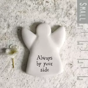 East of India Tiny Angel Token - Always by your side | Pocket Keepsake Gift - Picture 1 of 2