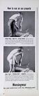 Vintage Print Ad 1940&#39;s Munsingwear Man Axe Underwear Sharp Tight Strong Skit