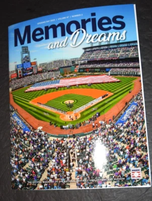 MEMORIES & Dreams Official Magazine of the Ntl BB Hall of Fame, Opening Day 2025 - Image 1 of 3