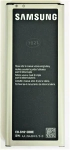 Samsung Batería De Repuesto Para Galaxy Note 4 EB-BN910BBE 3220mAh - Imagen 1 de 1