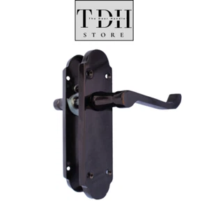 Modern Black Nickel Internal Door Handles - Sleek Interior Lever Set for Home.l - Picture 1 of 12