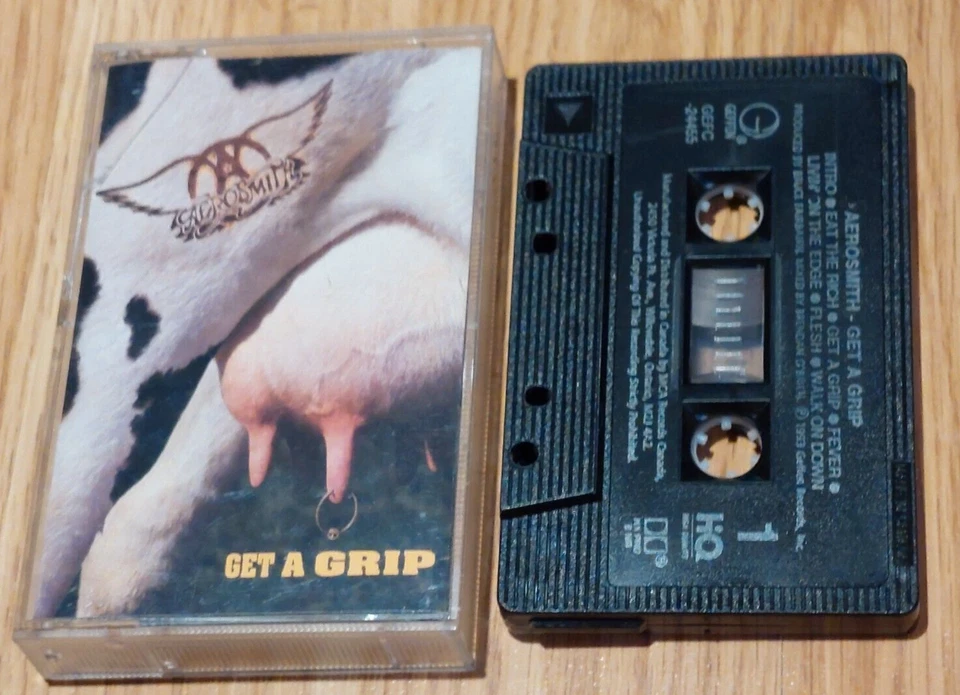 AEROSMITH  K7  " Get a Grip " GEFFEN Canada 1993' - Image 1 of 1