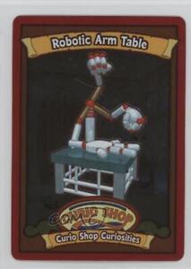 2007 Webkinz Series 1 Curio Shop Curiosities Robotic Arm Table #A1-08 0s5