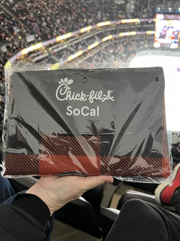 Anaheim Ducks Roll Up Picnic Blanket 2023 Chick-fil-A Cover