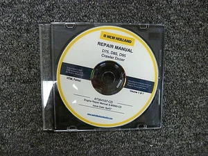 New Holland D75 D85 & D95 Crawler Tractor Dozer Shop Service Repair Manual CD - Picture 1 of 1