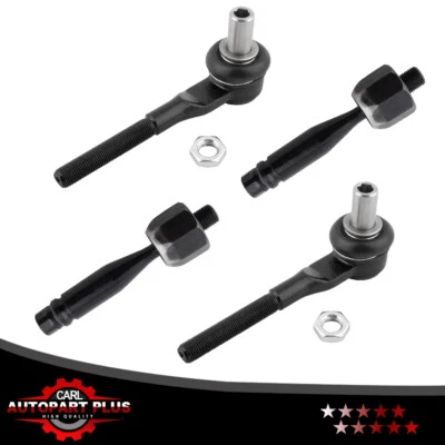 Kit de suspensión de eslabones de extremo de barra de amarre exterior interior izquierda y derecha delantera para Audi A6 Quattro S6 Foto 1 de 4