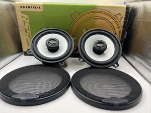 NEW Bazooka 5.25” 2-Way Car Audio Speakers Set 120 W Tweeter, Woofer, Crossover - Picture 1 of 22