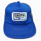 GROTH VTG Trucker Snapback Hat Cap Adjustable One Size Fit All