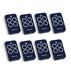 Genius Remote Control Echo 433 MHz TX4 RC Transmitter Garage Door Openers Lot 8 - Picture 1 of 2