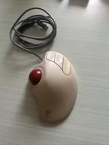 Vintage Logitech TrackMan Marble Wheel T-CH11 - Computer TrackBall Mouse - Bild 1 von 2