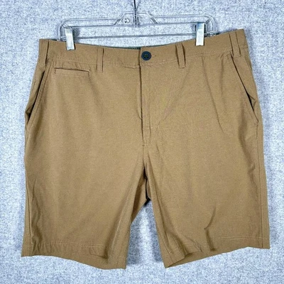 Orvis Flat Front Chino Shorts Mens Size 36 Beige Khaki Stretch Lightweight Golf - Image 1 of 4