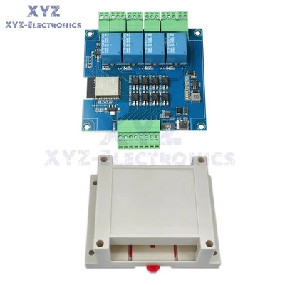 4/8channel ESP32 RS485 Modbus WIFI Bluetooth Relay Optocoupler Isolation Module - Image 1 of 4
