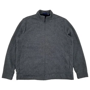 Mens Hightown Gray Full Zip Fleece Sherpa Lined Jacket XX-Large - Picture 1 of 1