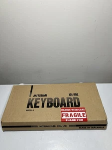 Mitsumi Electric Co Mechanical Keyboard Model KPQ-E99YC Input 5V DC With Box - Picture 1 of 7