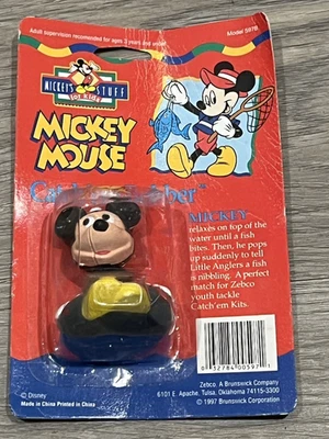 Zebco Walt Disney Mickey Mouse Catch 'em Bobber Pesca Nuevo de Lote Antiguo Sellado Nuevo en Paquete 1997 De Colección Foto 1 de 4