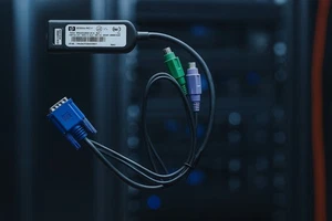 🔌 Adattatore HP Interface Adapter PS/2 + VGA – Codice 520-290-505 / 396632-001 - Imagen 1 de 8