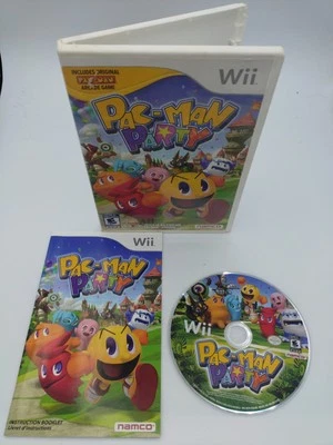 PAC-MAN Party (Nintendo Wii, Namco 2010) Complete  CIB Very Good  - Image 1 of 2