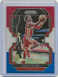 Trae Young Panini Prizm 2021-22 rojo blanco azul NBA #26 Atlanta Hawks - Imagen 1 de 2