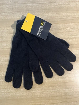 Regatta Professional Black Gloves Thermal Knit TRG201 Winter Warm LN - Image 1 of 4
