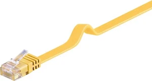 10x kabel sieciowy CAT 6 płaski kabel; CAT FLAT 6-0300 U/UTP ŻÓŁTY 3m - Zdjęcie 1 z 6