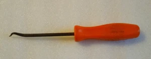Snap On 3ASHA Mini Hook Pick Orange Hard Handle 7-1/4" Long - Picture 1 of 8