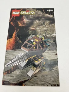 LEGO ® Bauanleitung System Rock Raiders 4940 Instruction ungelocht 260 - Bild 1 von 1