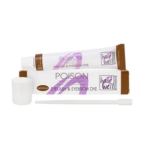 Hairwell Eyelash & Eyebrow Tint 3.1 Light Brown long-lasting, waterproof color - Picture 1 of 5