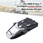Rear Fender Mudguard W/Tail Light For BMW R NINE T Scrambler/Racer/Urban GS/Pure