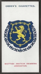 OGDENS-CLUB BADGES 1915-#39- SCOTTISH AMATEUR SWIMMING ASSOCIATION - Picture 1 of 2