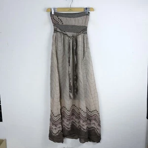 Vestitino VINTAGE Taglia S Donna Cotone Casual Abito Woman Dress Lungo Comodo - Picture 1 of 2