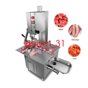 Multifunction Frozen Bone Saw Machine Meat Grinder & Bone Saw Machine 1800w 220v - Picture 1 of 11