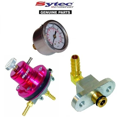 SYTEC FUEL PRESSURE REGULATOR 6 BAR + GAUGE FOR SUBARU IMPREZA WRX / STI 1992-00 - Image 1 of 1