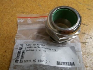 Rotronic ag AC1304 AGRO Verschraubung 1" G D=25mm Fitting New - Picture 1 of 3