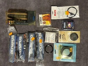 lote de filtros y accesorios de fotografía variados , todo lo que se ve . - Imagen 1 de 6