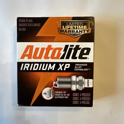 Bujías de repuesto automotriz Autolite Iridium XP XP104 (paquete de 4) Foto 1 de 4