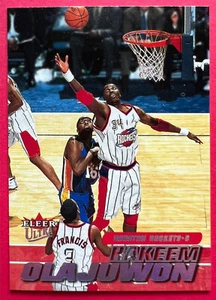 2000-01 Fleer Ultra #55 Hakeem Olajuwon Houston Rockets 🏀 NM or Better - Picture 1 of 3