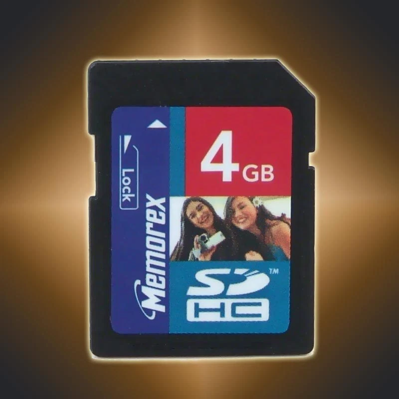 New Memorex TravelCard SD SDHC Flash Memory Card,4GB - Image 1 of 1