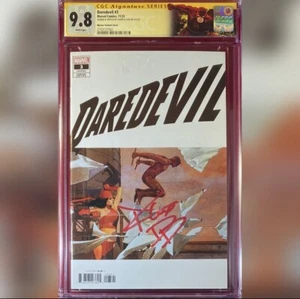 CUBIERTA VARIANTE DAREDEVIL #3 MALEEV CGC 9.8 SS FIRMADA Y BOCETO POR CHARLIE COX - Imagen 1 de 1