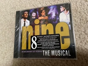 NEW! (CD) Nine The Musical New Broadway Cast Recording CD - Picture 1 of 6