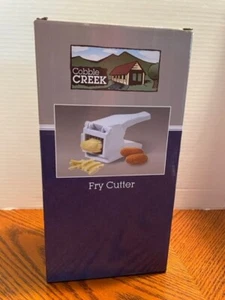 French Fry Cutter by Cobble Creek Potato Press Slice Fresh Restaurant Fries - Picture 1 of 3